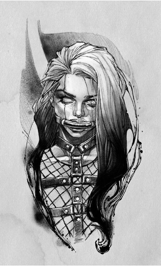 آموزش نقاشی سیاه قلم